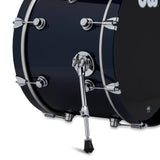 DW DWe 4-Piece Drum Kit Bundle - Midnight Blue Metallic Lacquer