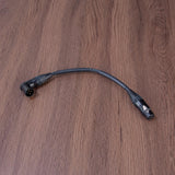 Chuck Levins LGXR-01-WM 1-Foot LGX Cable - Right Angle Male XLR