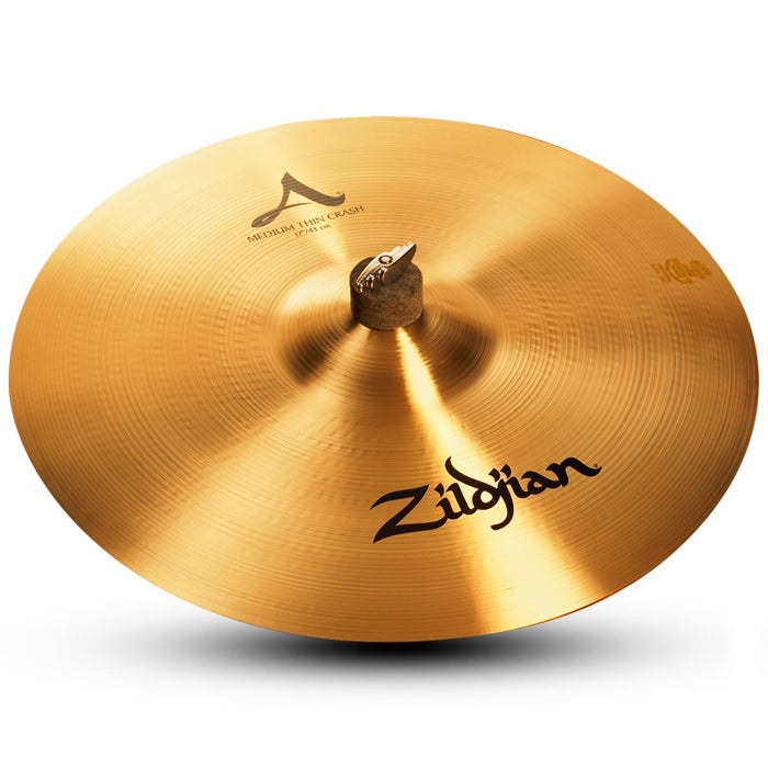 Zildjian 17" A Medium Thin Crash Cymbal - New,17 Inch