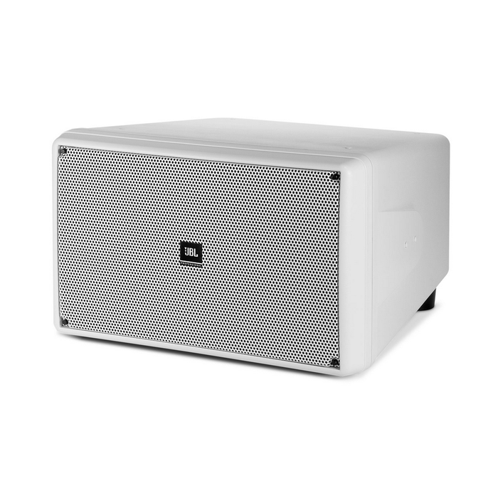 JBL Control SB 2210 Dual 10-Inch Compact Subwoofer - White - New