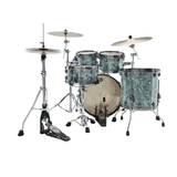 TAMA Starclassic Maple 4-Piece Shell Pack, Smoked Black Nickel Shell Hardware - Sky Blue Swirl, 22" Kick