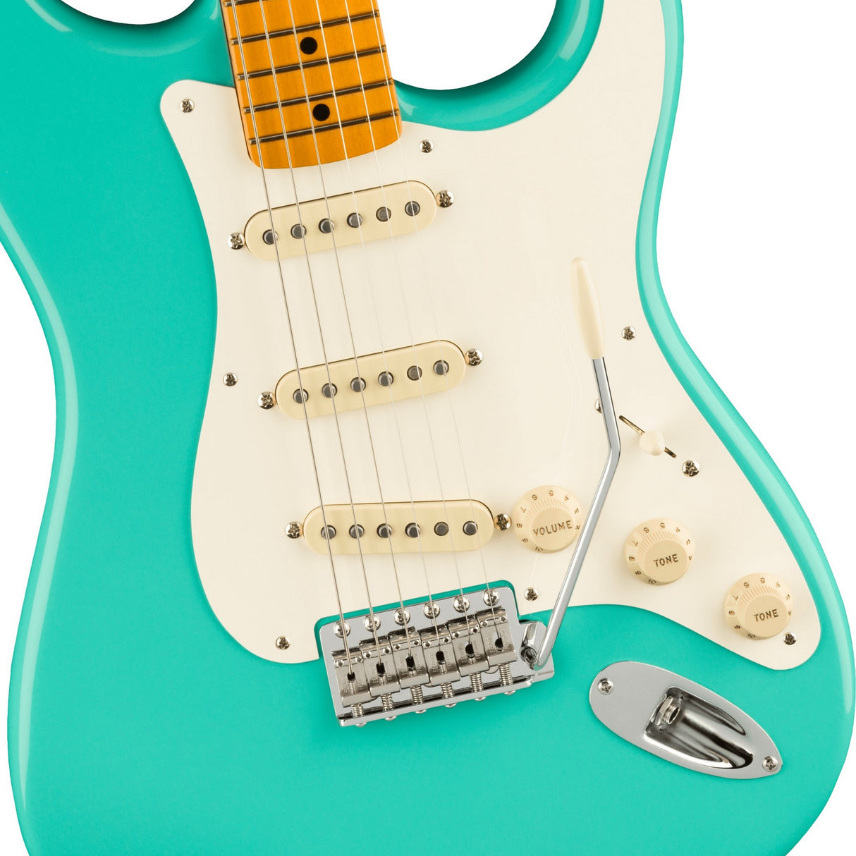 Fender American Vintage II 1957 Stratocaster Electric Guitar, Maple Fingerboard - Sea Foam Green