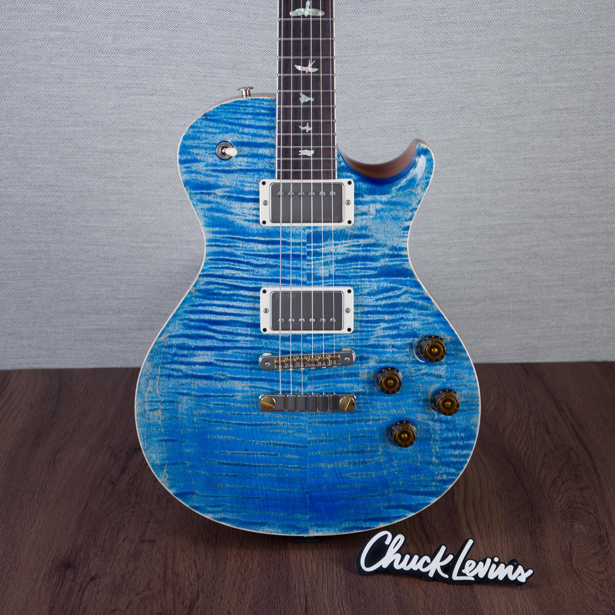 PRS 40th Anniversary Limited Edition McCarty SC56 Electric Guitar - Faded Blue Jean - #250406130