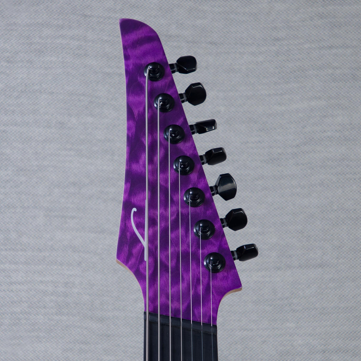 Legator N7FSS Ninja Super Shred Multiscale 7-String Electric Guitar - Satin Purple QM - #IM25090086