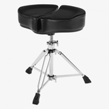 Ahead 18-Inch Spinal-G Saddle Top Drum Throne - Black