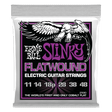 Ernie Ball 2590 Power Slinky Flatwound Electric Guitar Strings - .011-.048