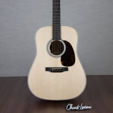 Martin Custom Shop D-28 Style Black Walnut/Italian Alpine Spruce Fishman Matrix VT Acoustic Electric Guitar - CHUCKCSCLUSIVE - #M2880833 - Mint, Open Box