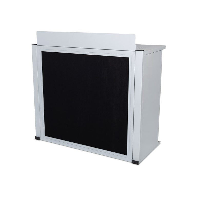 Headliner HL30081 Solana Portable DJ Booth - White