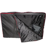 ProX XF-4X3048BMK2 4 Panel DJ Facade Black Panels with Carry Bag with 4 Black & 4 White Scrims