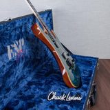 ESP USA M-II DX Electric Guitar - Psychedelic Flame - #US25146