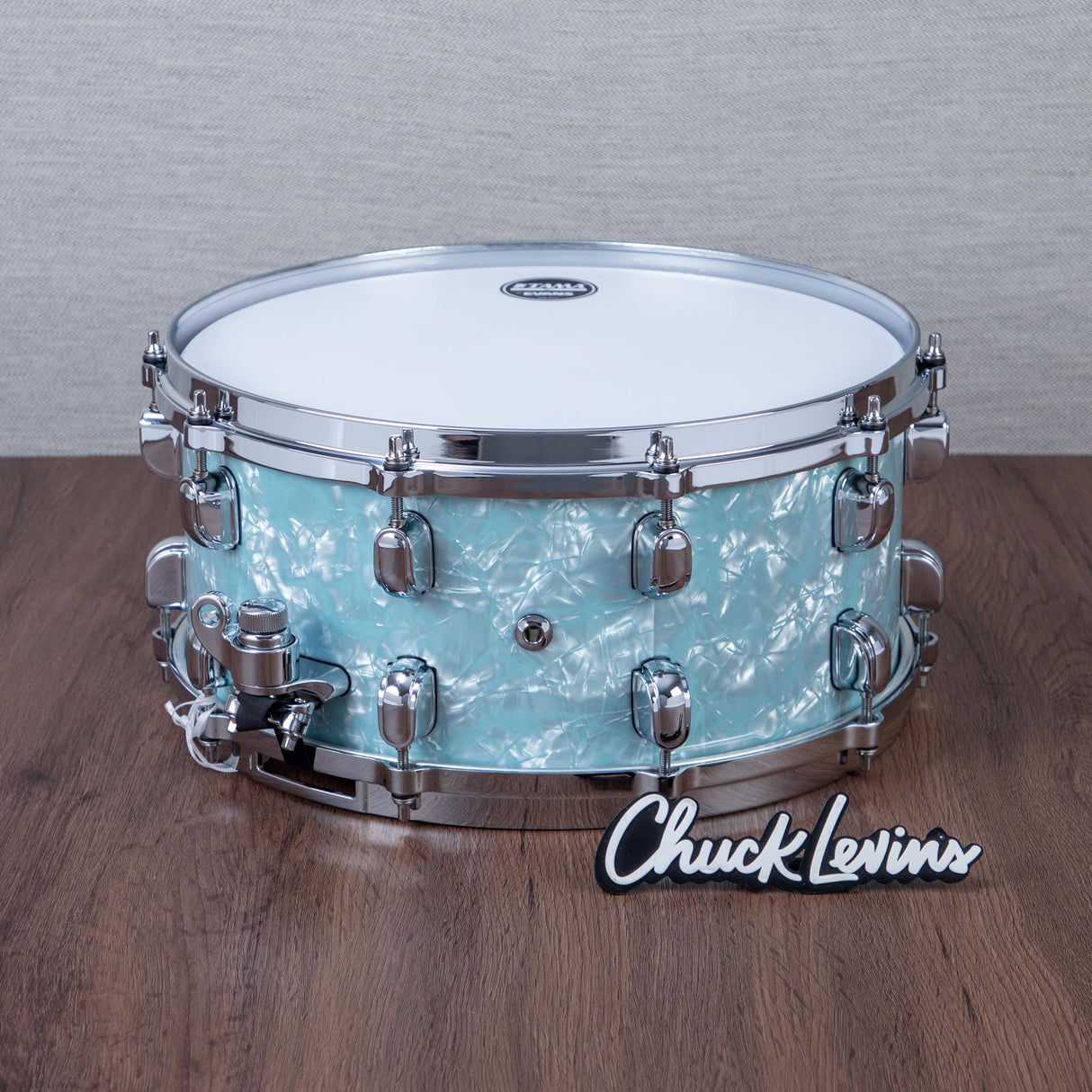 Tama 6.5 x 14-Inch Starclassic Walnut/Birch Snare Drum - Ice Blue Pearl