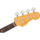 Fender American Pro II Precision Bass Guitar, Rosewood Fingerboard - Mystic Surf Green - Mint, Open Box