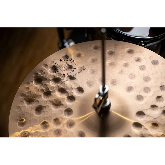Meinl 15-Inch Pure Alloy Extra-Hammered Hi-Hat Cymbals
