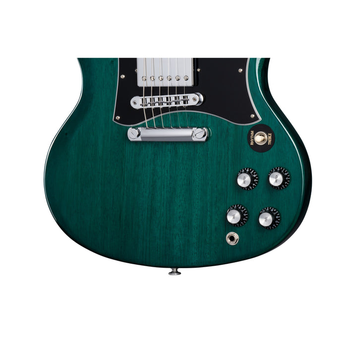 Gibson SG Standard Electric Guitar - Translucent Teal - Mint, Open Box