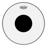 Remo Clear Controlled Sound Drum Head with Black Dot - 10-Inch
