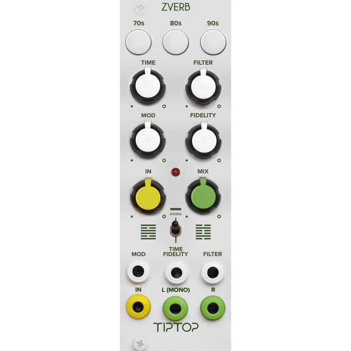 Tiptop Audio ZVerb Reverb Module Effects Module - White
