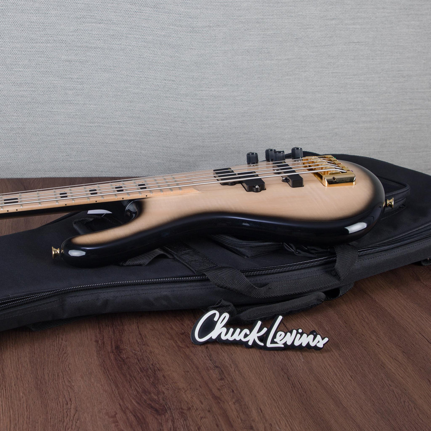 Spector Euro 5 5-String Electric Bass Guitar - Natural Black Burst Gloss - CHUCKSCLUSIVE - #NB22962