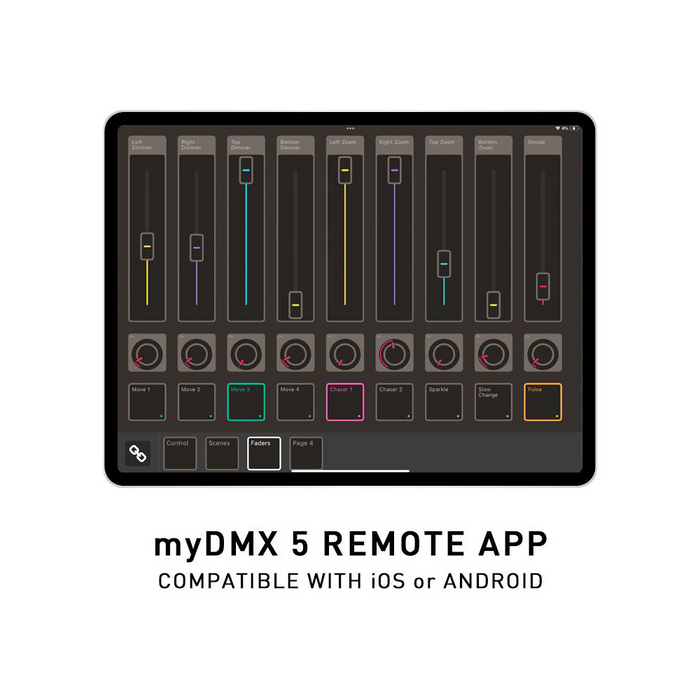 ADJ myDMX 5 - DMX Lighting Control Hardware and Software