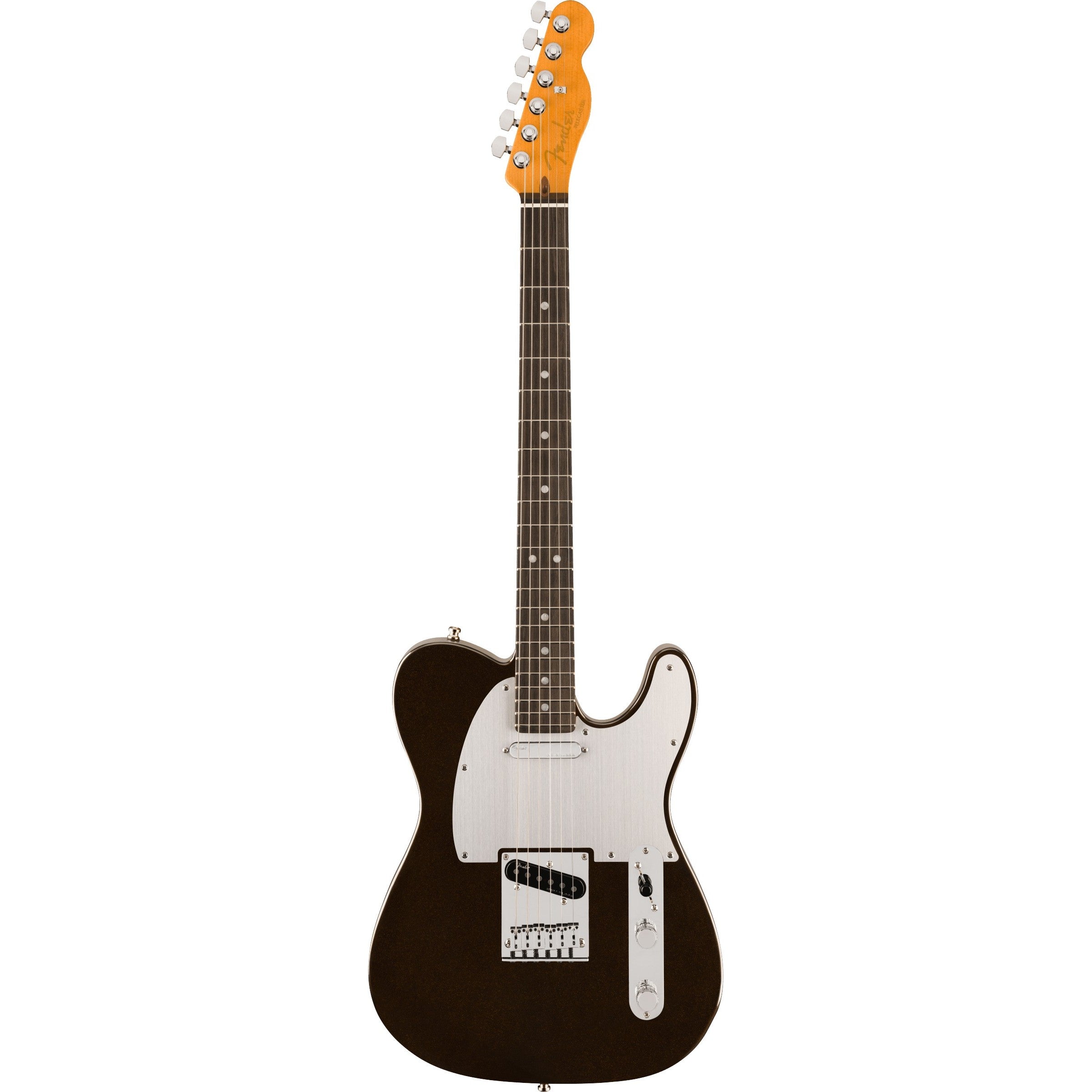 Fender American Ultra II Telecaster Electric Guitar, Ebony