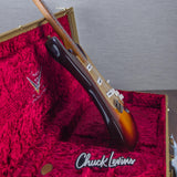 Fender Custom Shop Limited Edition 70th Anniversary 1956 Stratocaster Electric Guitar - Wide Fade Chocolate 2-Tone Sunburst - #LXX0491