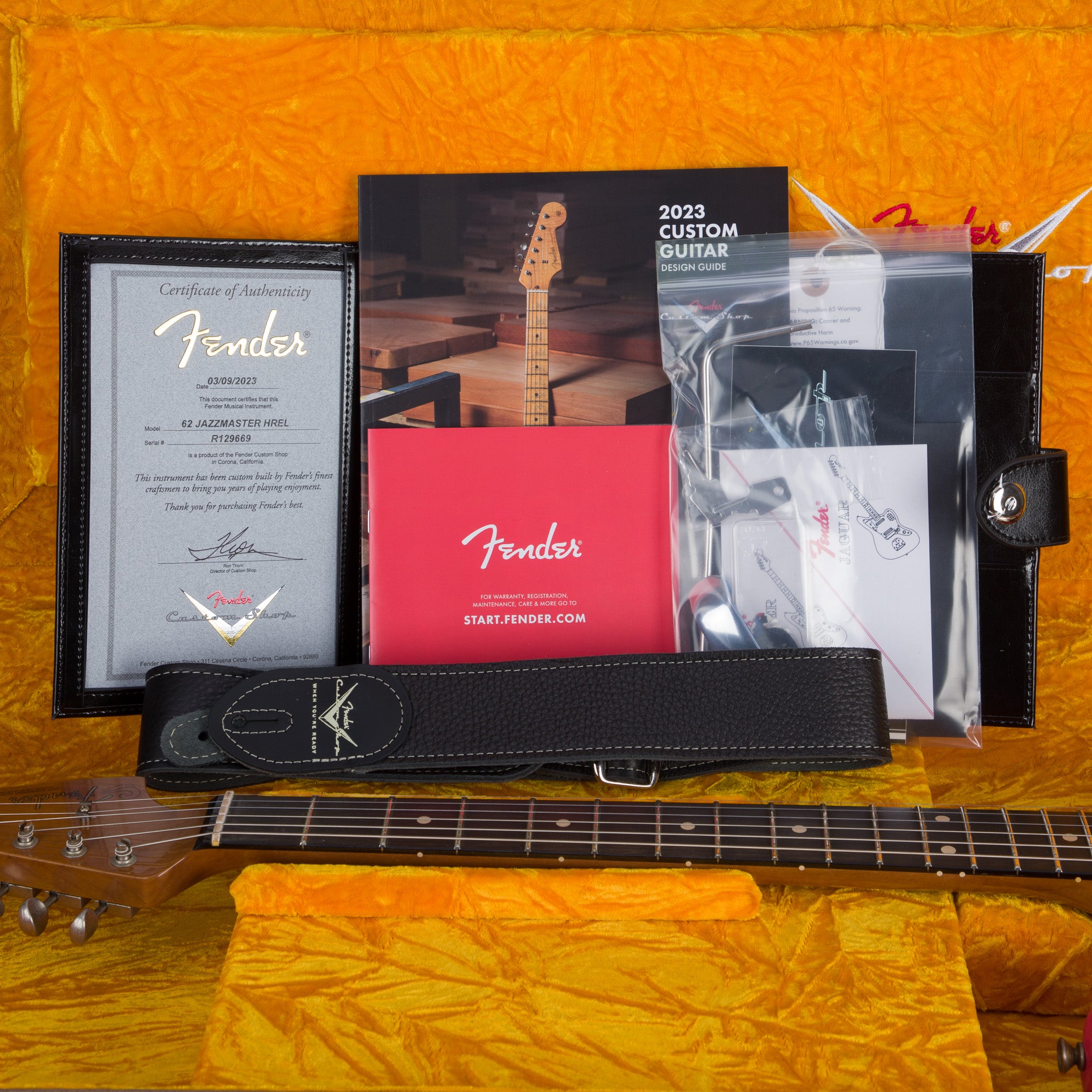 Fender Custom Shop 62 Jazzmaster Heavy Relic Electric Guitar