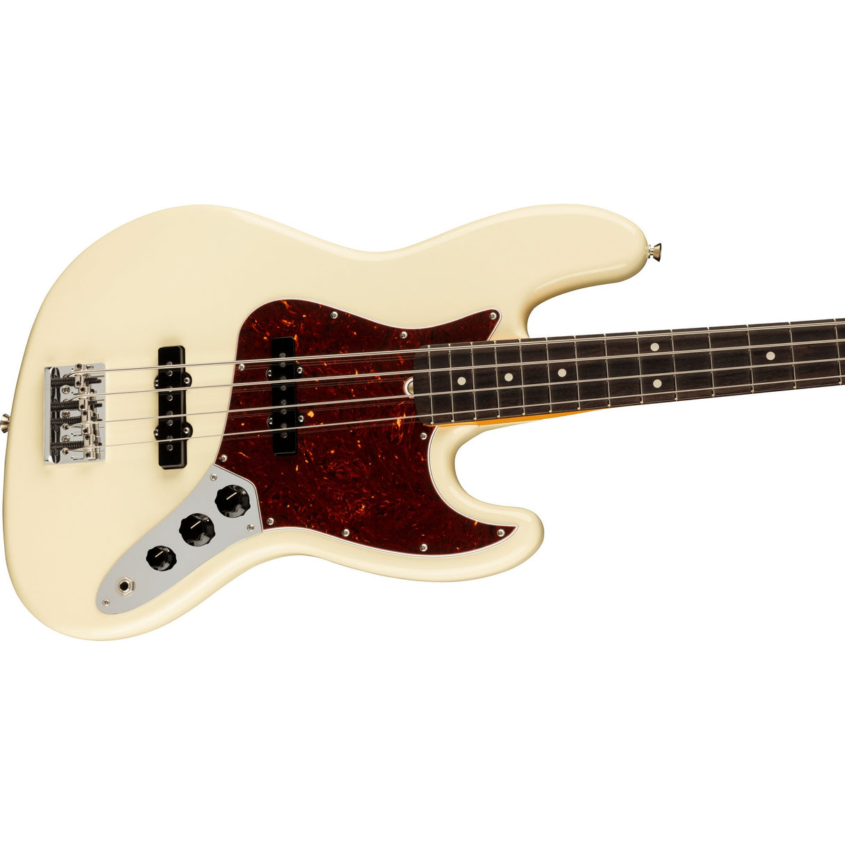 Fender American Professional II Jazz Bass - Olympic White with Rosewood Fretboard - Mint, Open Box