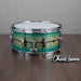 Tama 6.5 x 14-Inch Star Maple Snare Drum - Emerald Sea Curly Maple Burst