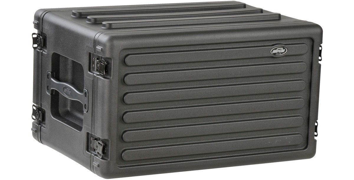 SKB 1SKB-R6S Roto-Molded 6U Shallow Rack Case