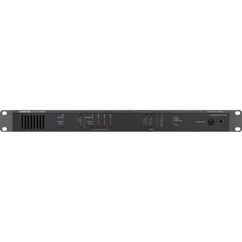 SHURE MXWANI4 オーディオネットワークインターフェース Shure MXWANI4 4-Channel Audio Network Interface – Chuck Levin's