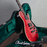 Knaggs Steve Stevens SSC Signature Electric Guitar - Indian Red/Natural - #398