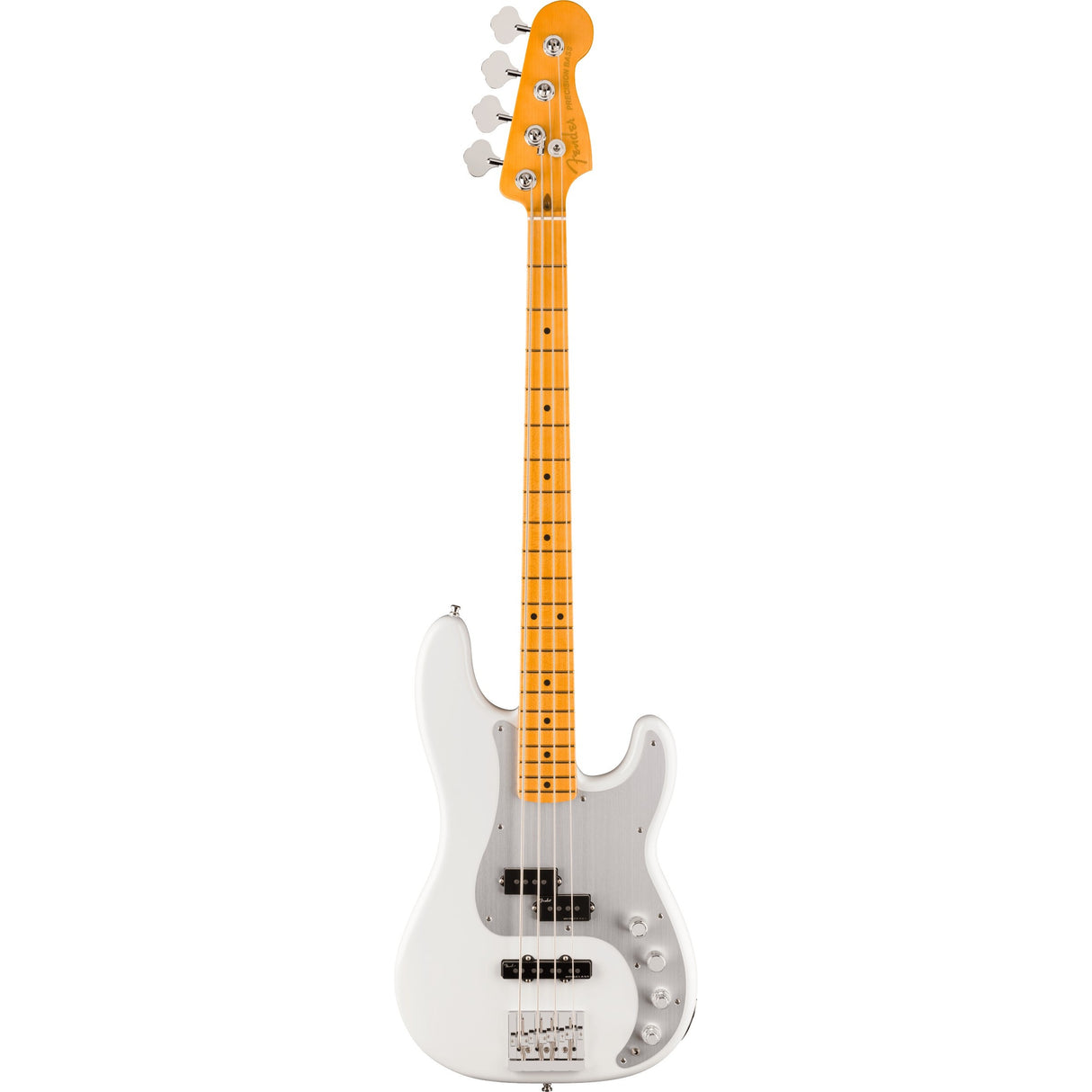 Fender American Ultra II Precision Electric Bass Guitar, Maple Fingerboard - Avalanche