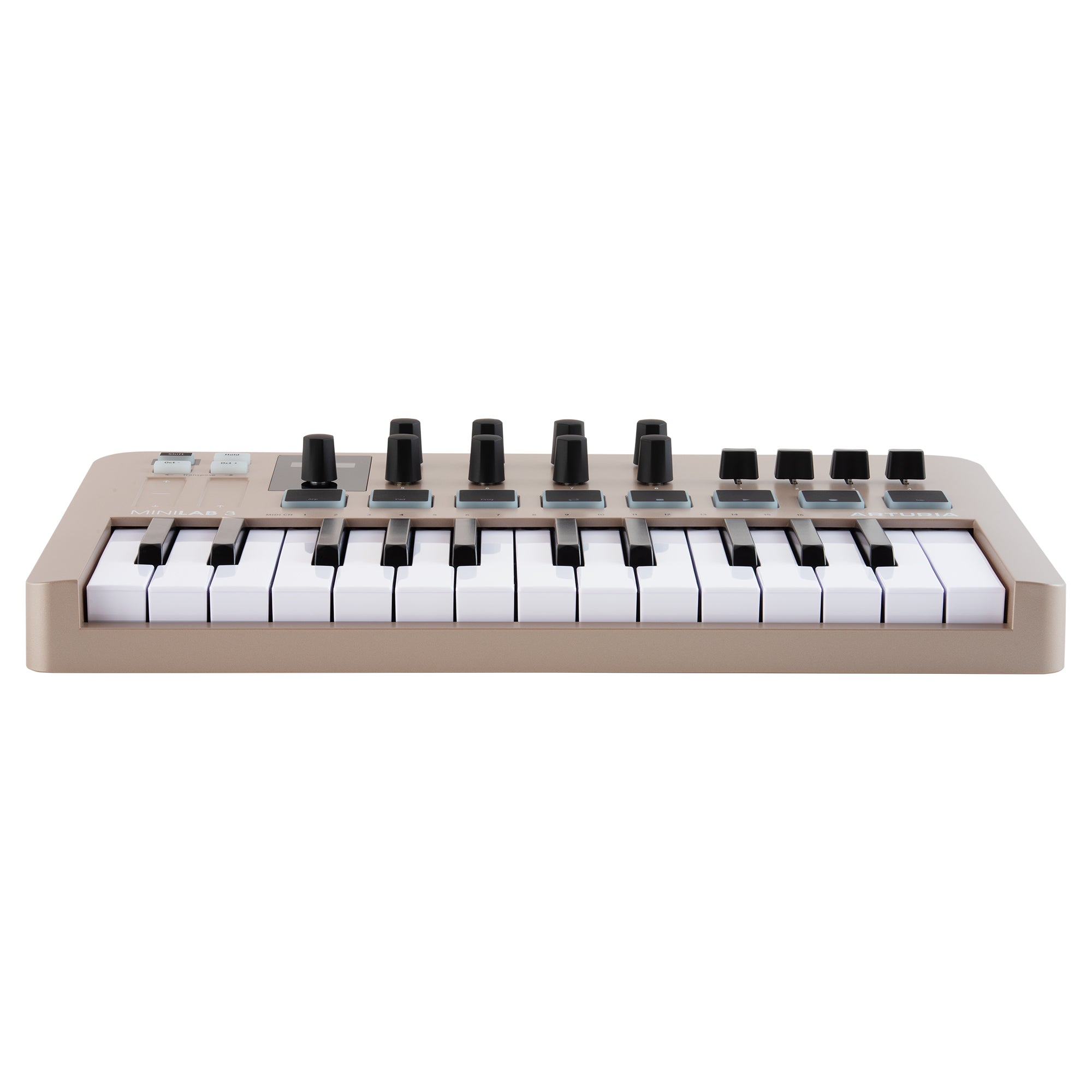 Arturia MiniLab 3 Champagne Universal MIDI Controller – Chuck