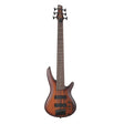 Ibanez SR506A SR Standard 6-String Electric Bass Guitar - Mahogany Brown Burst