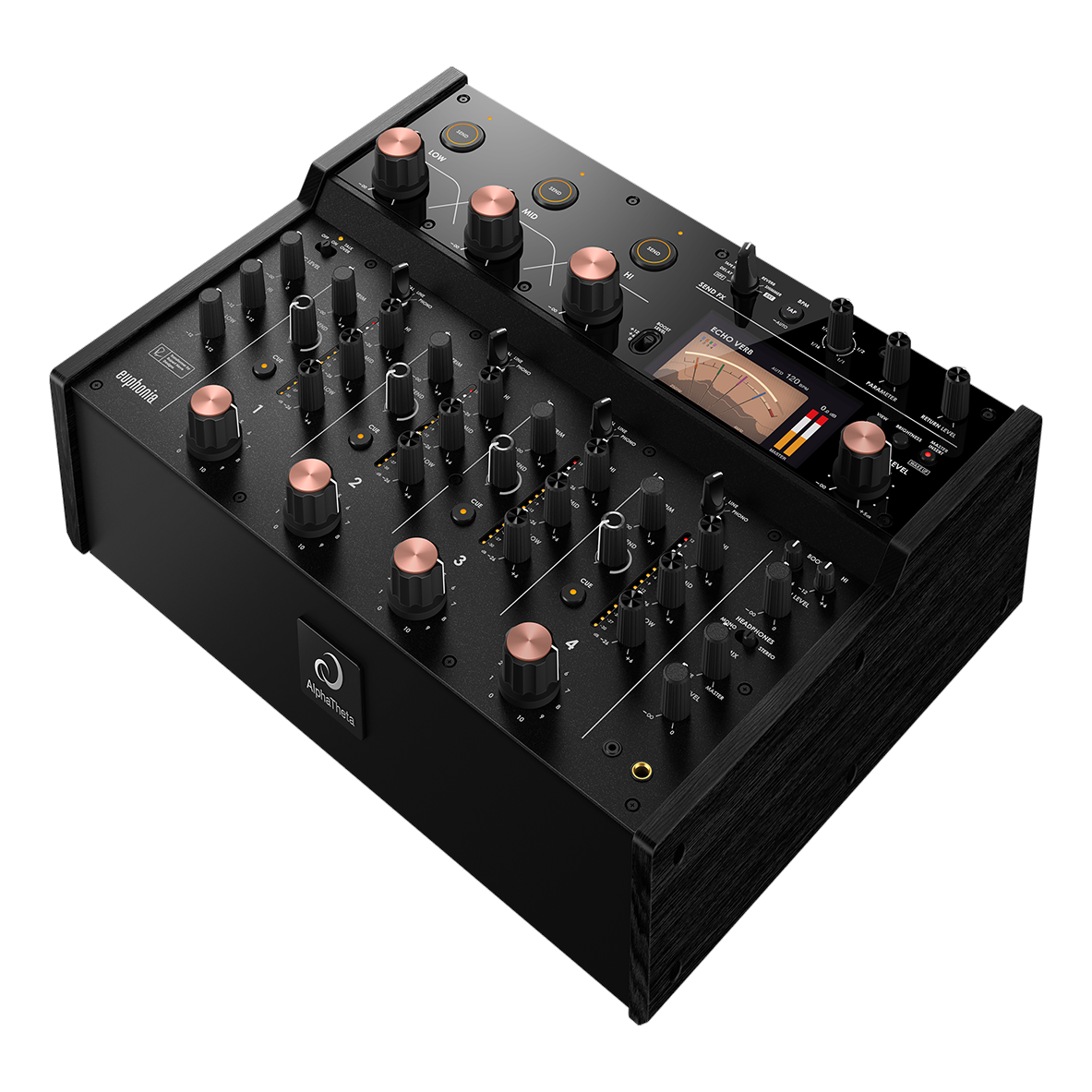 AlphaTheta Euphonia Professional 4-Channel Rotary Mixer - New