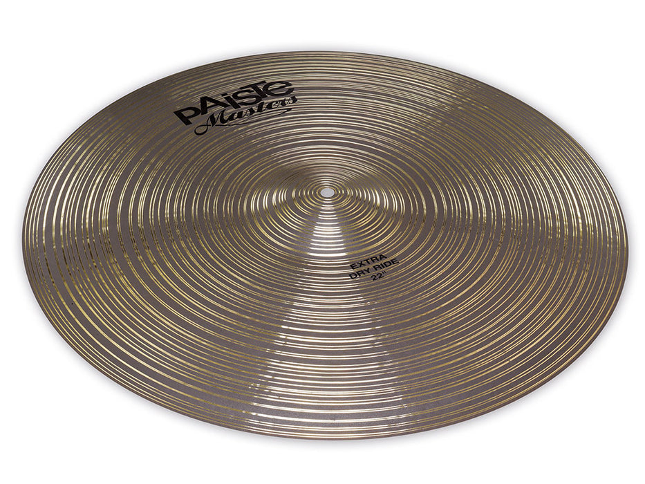 Paiste 22" Masters Extra Dry Ride Cymbal - New,22 Inch