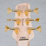 Spector Euro 6 LT Solid Korina Wings 6-String Electric Bass Guitar - Natural Satin - CHUCKSCLUSIVE - #NB23482