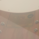 DW Collector's Pure Oak Snare, 14 x 6.5-Inch - White Glass Contrail