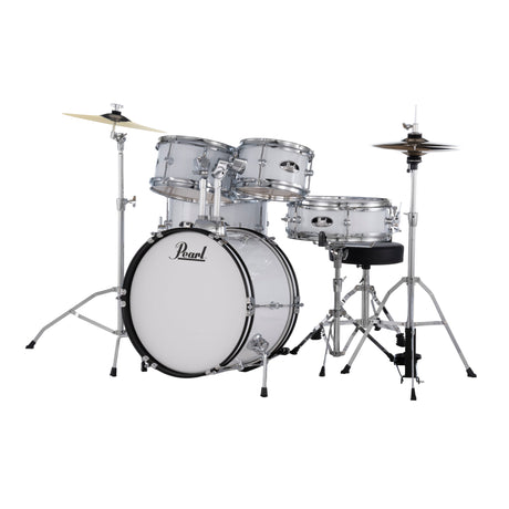 Pearl Roadshow Jr. 5-Piece Complete Drum Kit - Pure White