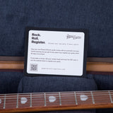 Powers Electric A-Type Select Maple Electric Guitar - Byzantine Gold - #B179