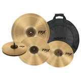 Sabian FRX PrePack Cymbal Set with Free Quick 22 Cymbal Bag