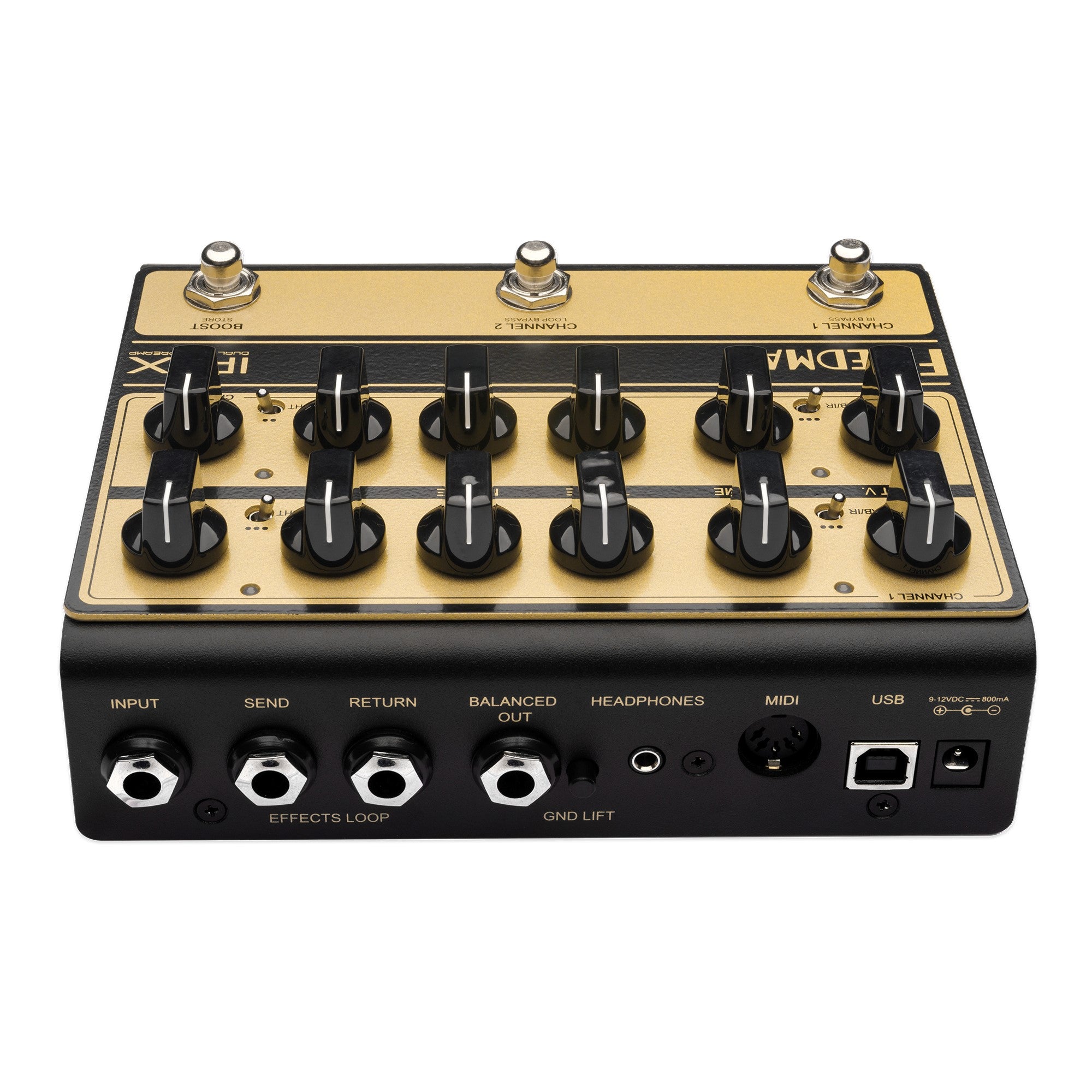 Friedman IR-X Dual Tube Preamp DI Effects Pedal – Chuck Levin's