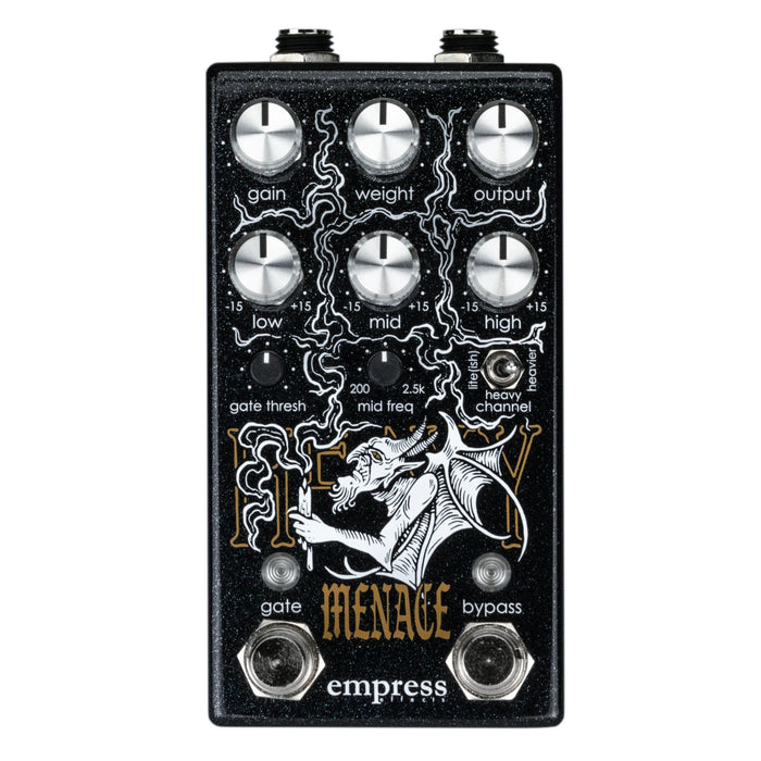 Empress Effects Heavy Menace Distortion Guitar Pedal