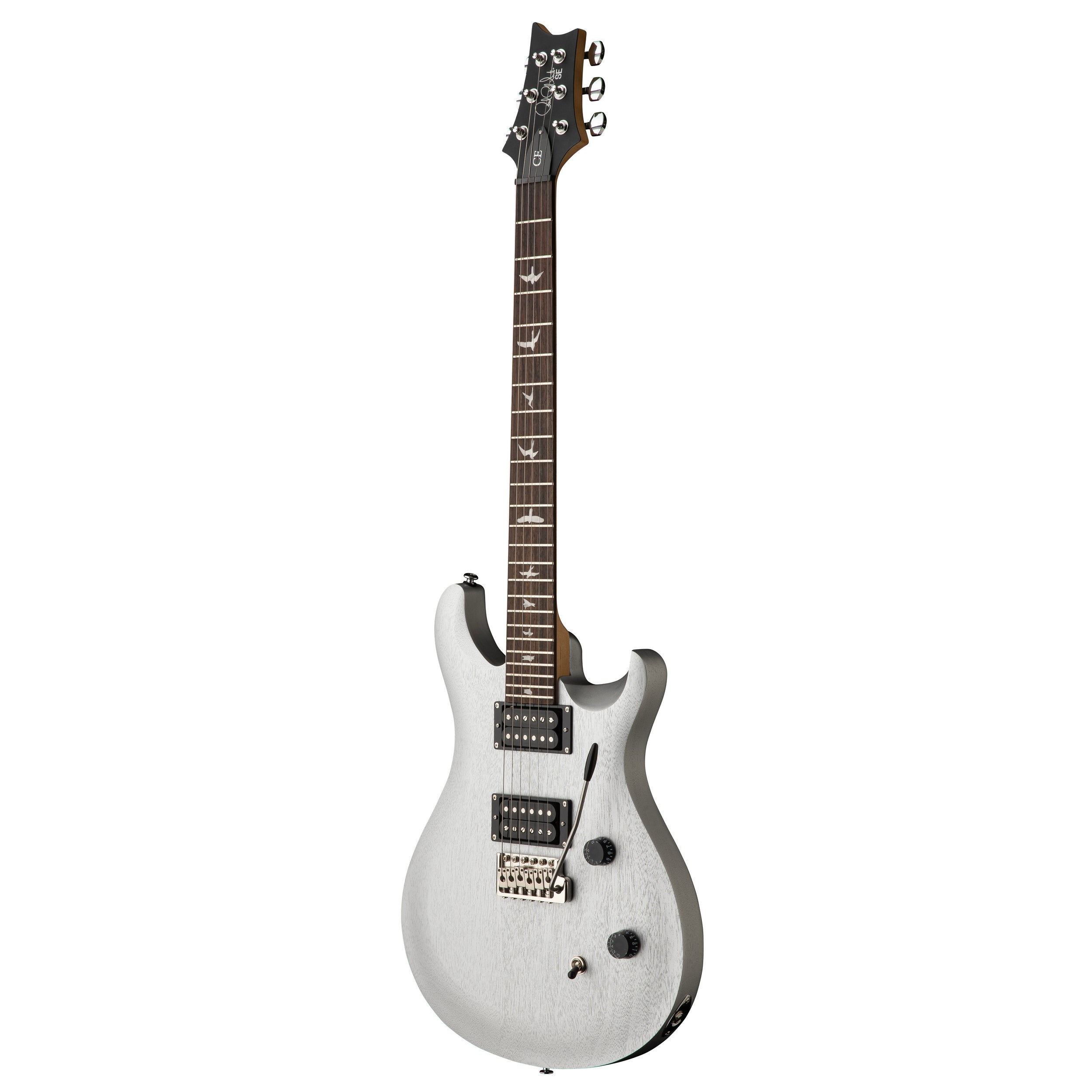 【12334】PRS SE CE 24 Standard silver PRS SE CE 24 Standard Satin Electric Guitar - Metallic Silver