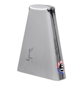LP LPJR1 High Pitch Handheld Chrome Cowbell - John Dandy Rodriguez Signature