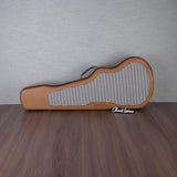 Powers Electric A-Type Electric Guitar - Pale Ale With White Pearloid - #B131