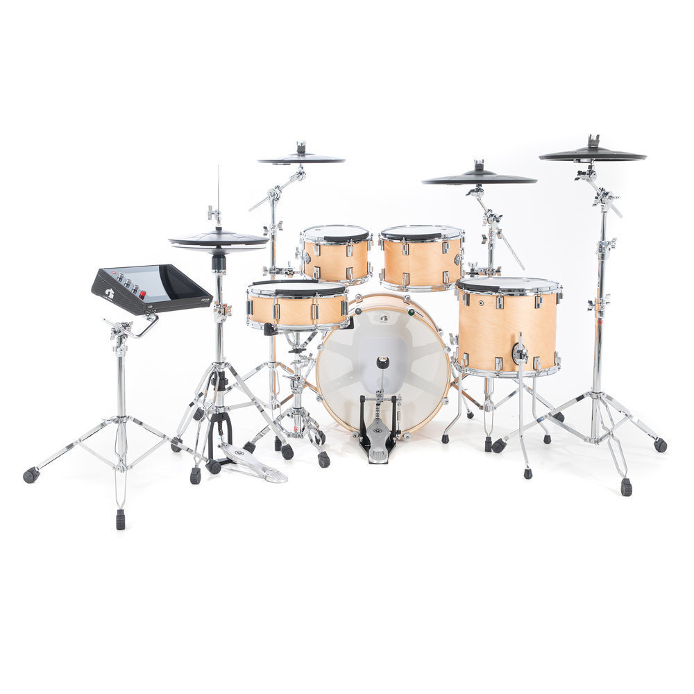 GEWA G9 Pro 5 SE Complete Electronic Drum Set - Satin Natural