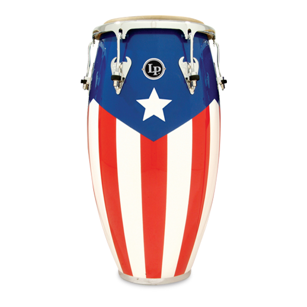 LP M752S-PR Matador Puerto Rican Heritage 11-3/4" Conga/Chrome