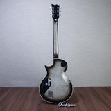 ESP Original Eclipse CTM Electric Guitar - Silver Liquid Metal Burst - #E4100262