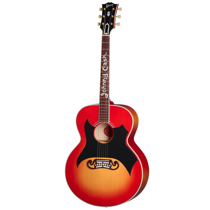 Gibson Johnny Cash SJ-200 Signature Acoustic Guitar - Vintage Cherry Sunburst - #21494025