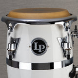 LP JRX1WH Jr Fiberglass Conga Set with Stand - White - Preorder